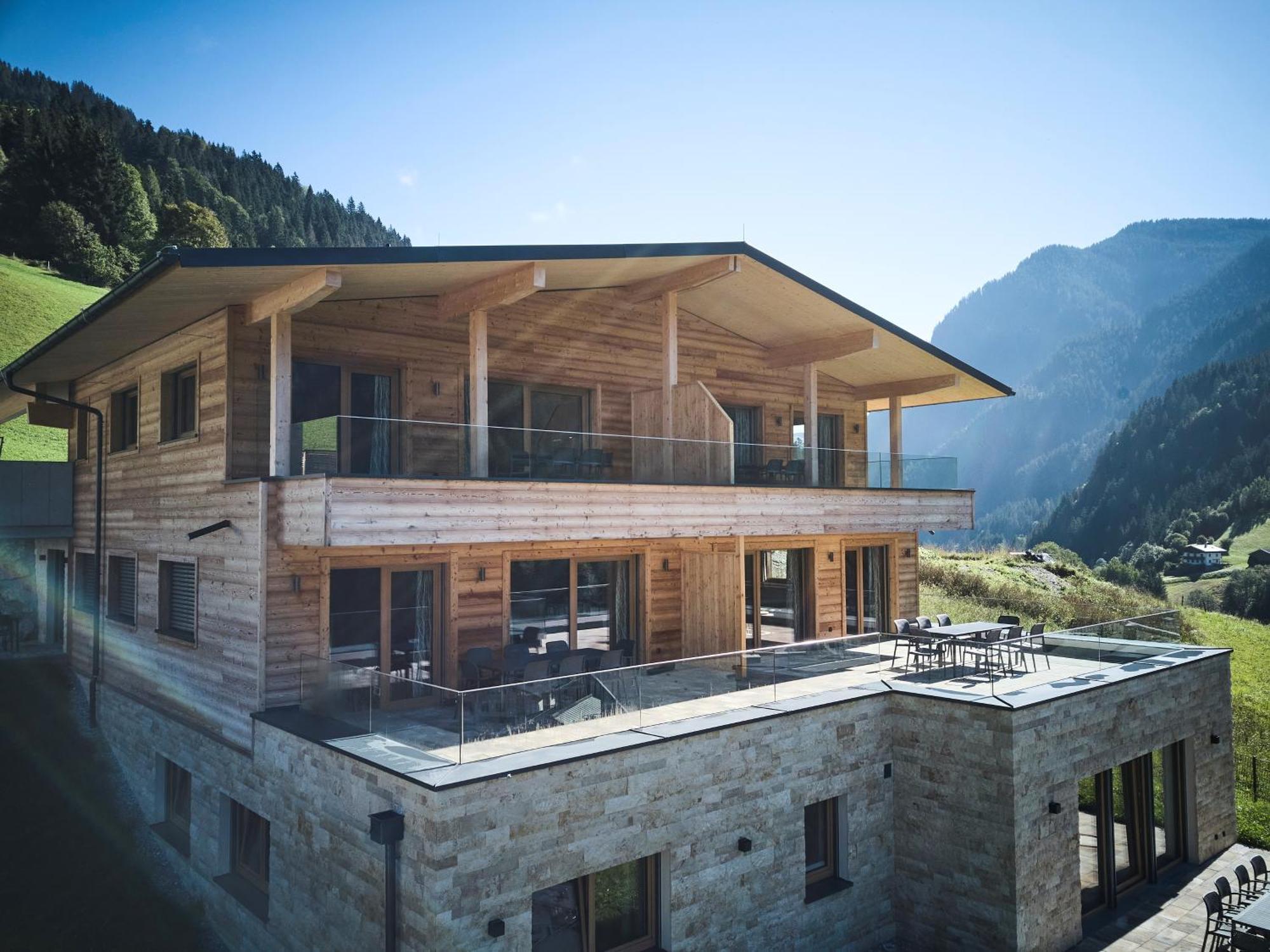Alpenparks Chalet & Apartment Steve Lodge Viehhofen Eksteriør billede